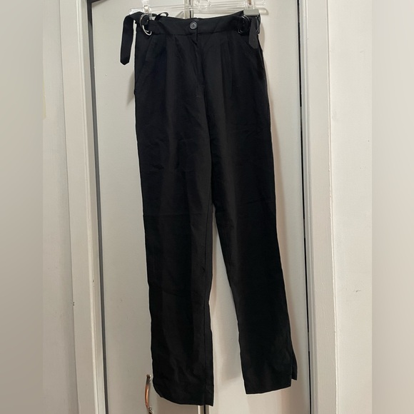 Topshop D Ring tab peg leg trousers - Picture 2 of 5
